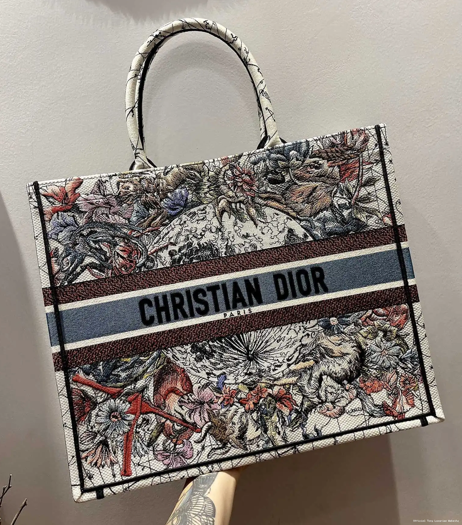 Tony Luxuries diro Large Tote-42*35*18.5cm Book 0519